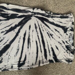 Michael Stars Monochrome Tie-Dye Tank